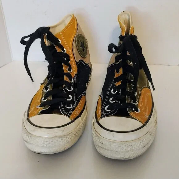 CONVERSE CHUCK TAYLOR CAMO PATCHWORK HIGH TOP M-7.5, W-9 - Picture 3 of 12